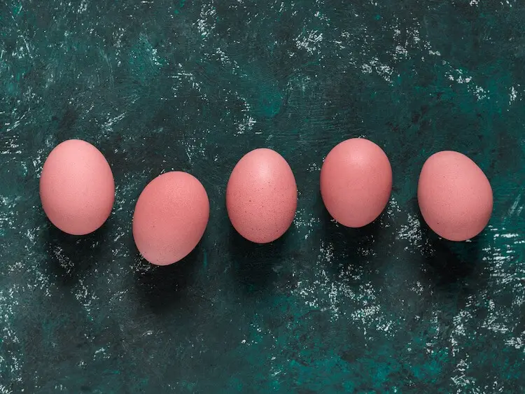 huevos rosas