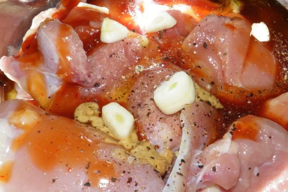 Por qué marinar el pollo