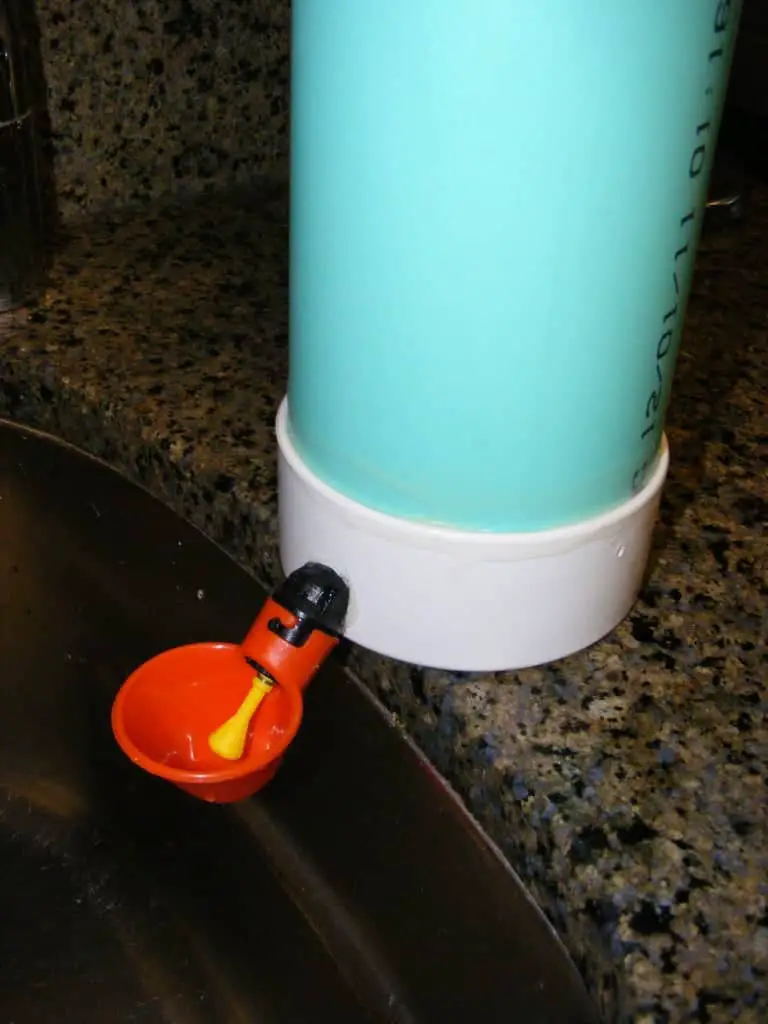 alimentador de pollos de pvc diy Instructables PVC Chicken Waterer