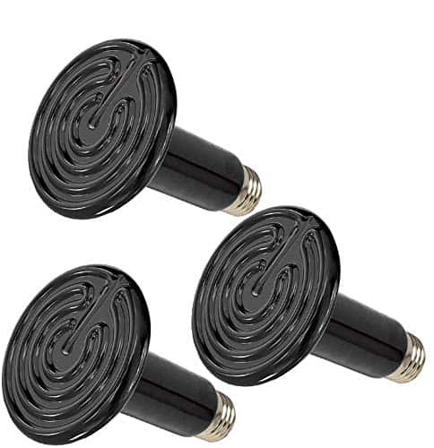 BOEESPAT 100W Paquete de 3 emisores de calor de cerámica