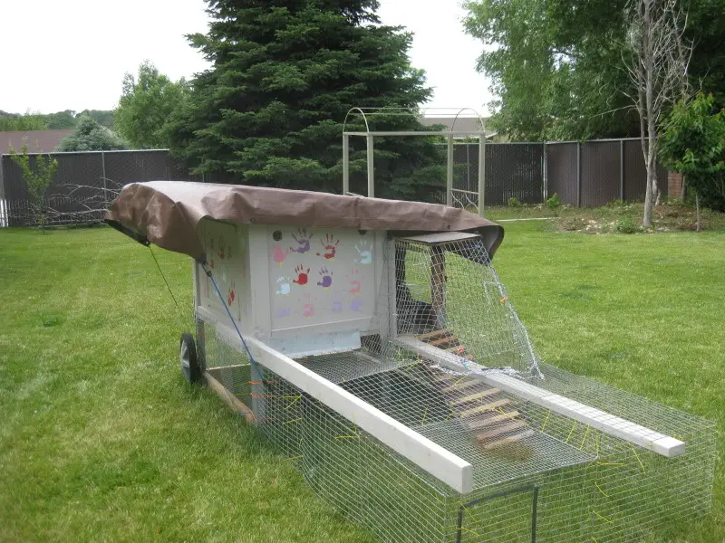 planes de gallinero movible