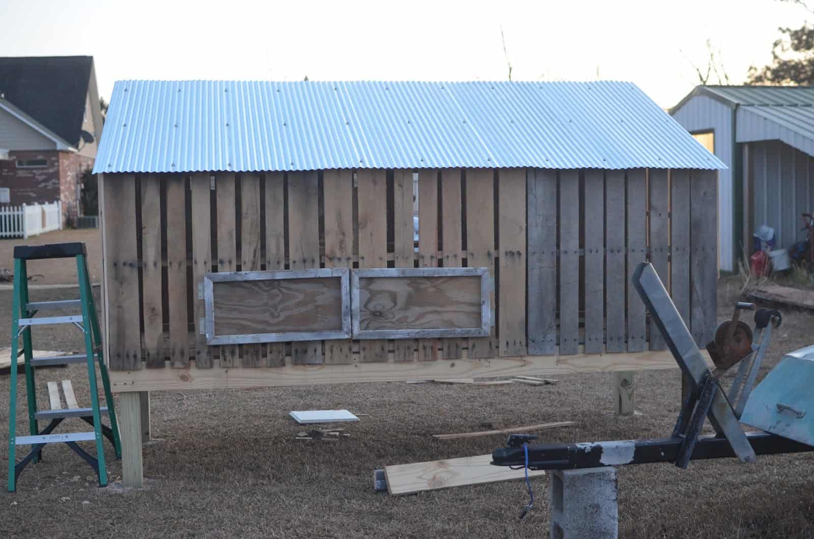 gallineros de palets