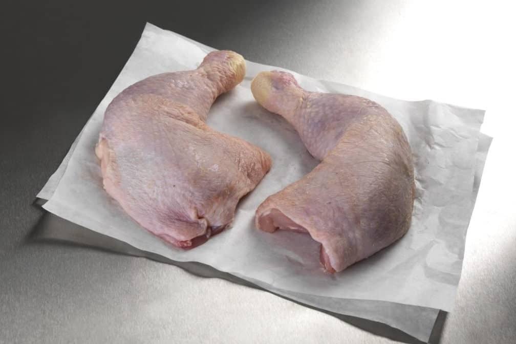 Calorías de pierna de pollo