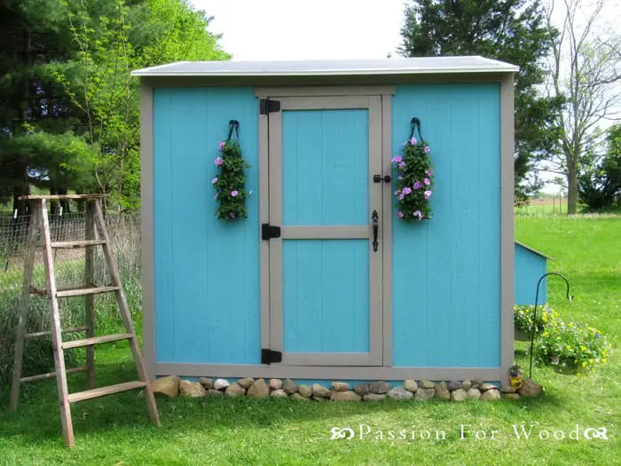 Cobertizo de gallinero Plan