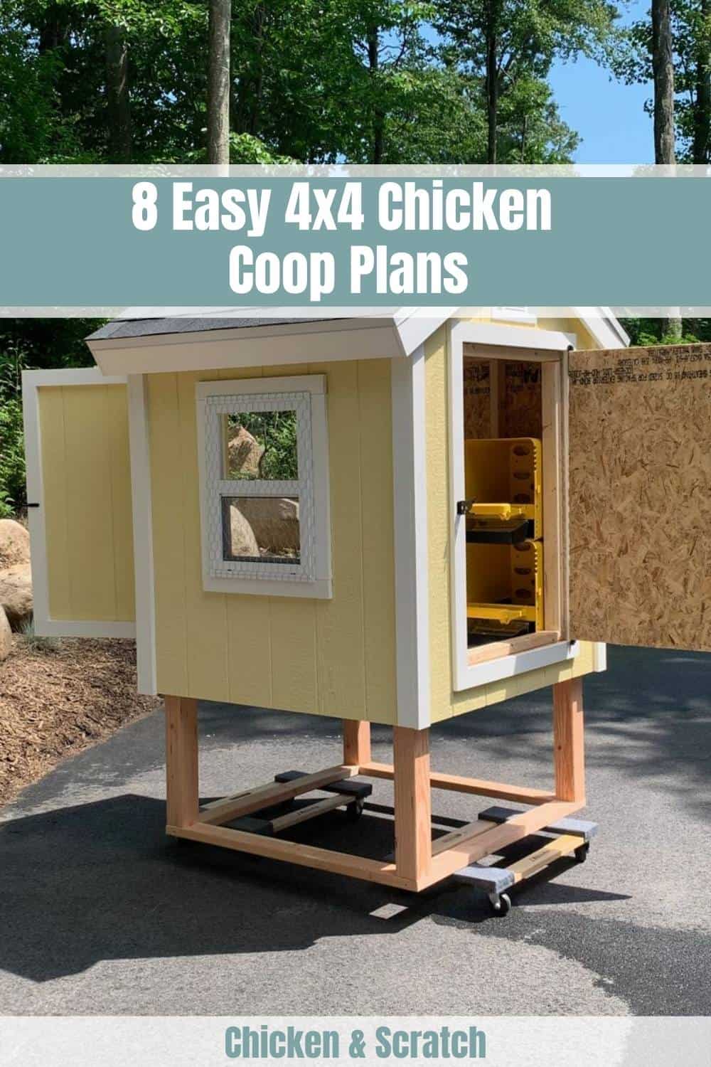 gallinero 4x4