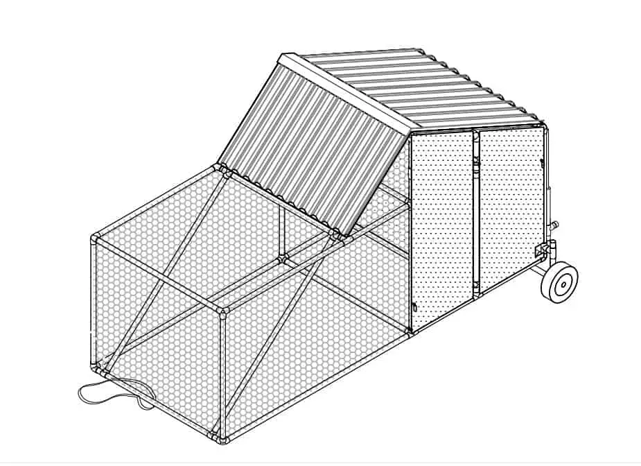 gallinero de pvc planos gratis