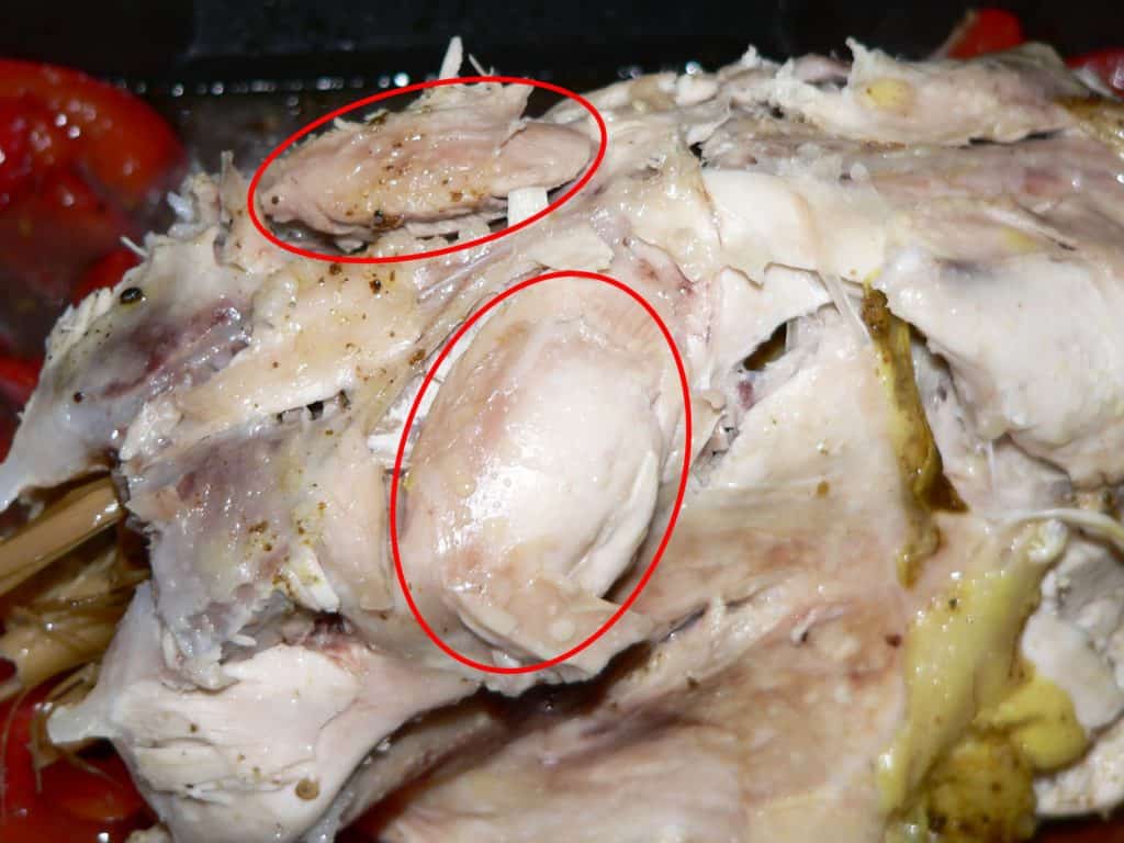 Ostras de pollo deliciosas