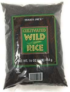 Arroz salvaje de Trader Joe's 16 oz.