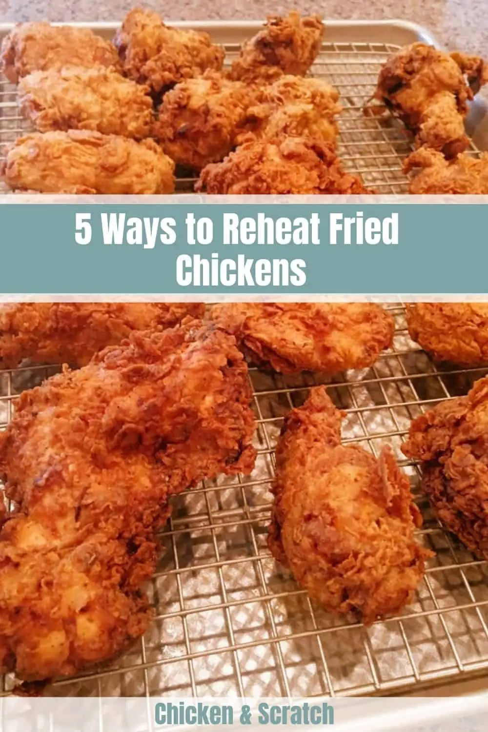 5 formas de recalentar pollos fritos - Pol y Edro