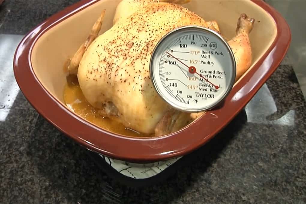 como saber si el pollo esta cocido