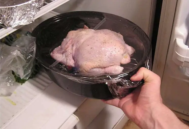 pollo crudo en heladera por 7 dias